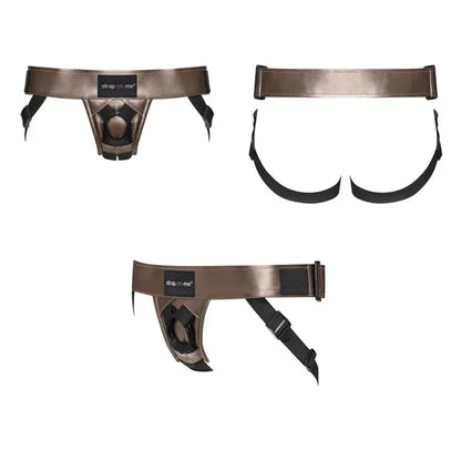 Strap On Me Leatherette Curious Harness 