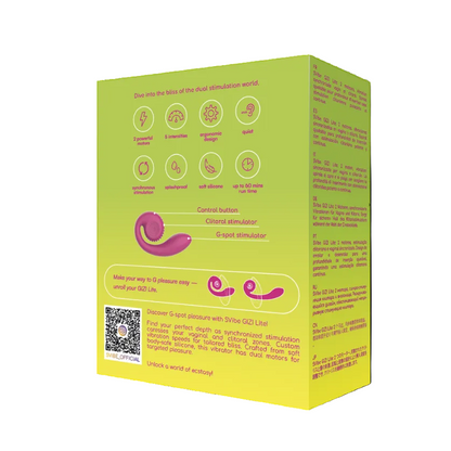 SVibe Snail GIZI Lite G-Spot Vibrator - Sweet Dragonfruit