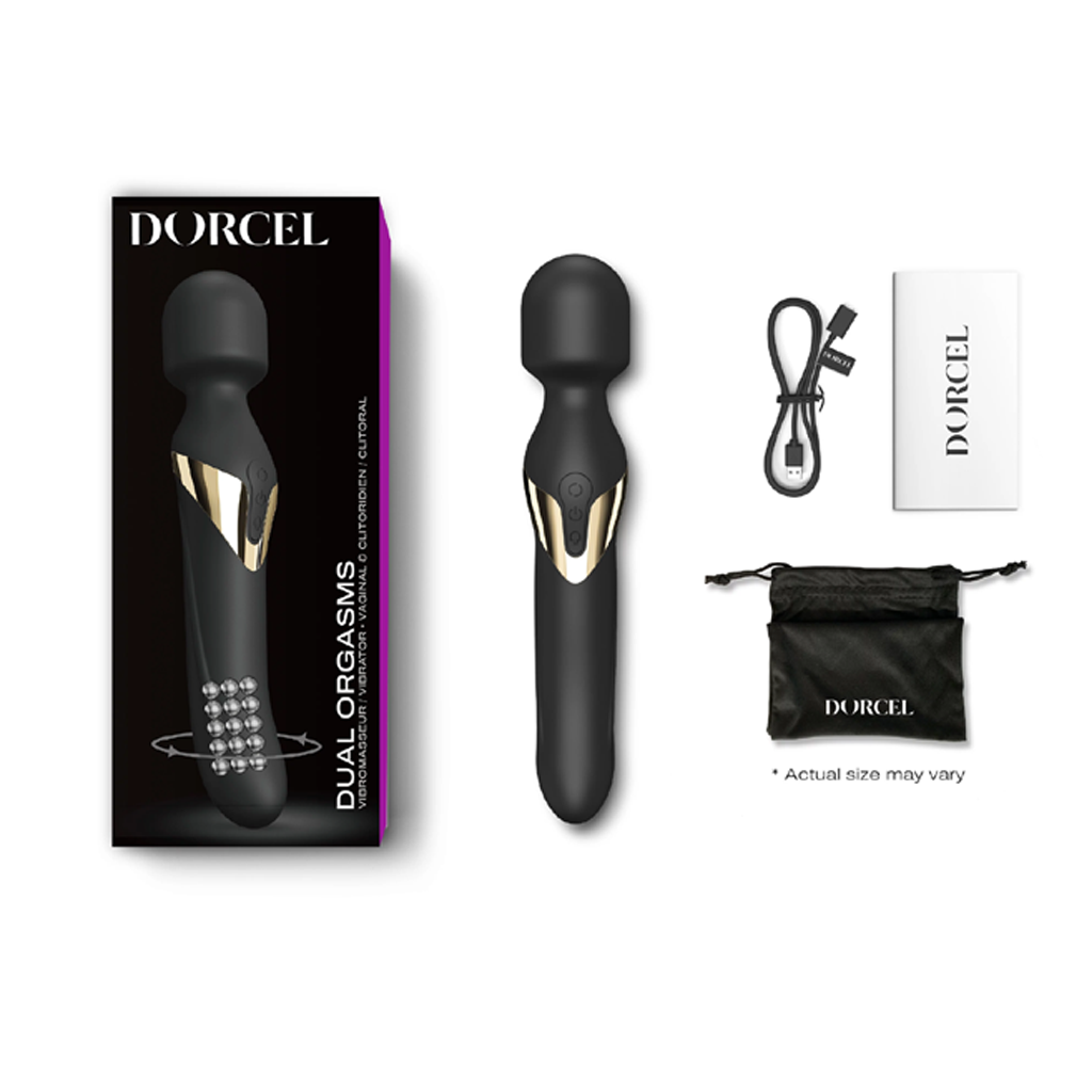 Dorcel Dual Orgasms Gold Wand Massager 