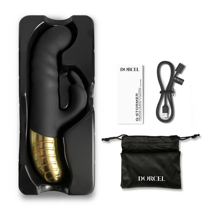 Dorcel G-Stormer Rabbit Vibrator – Ergonomic Thrusting G-Spot Vibe