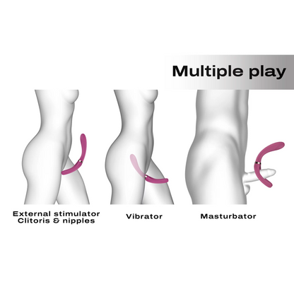 Dorcel Infinite Joy Flexible Vibrator with 360° bendable arms
