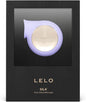 LELO Sila Sonic Clitoral Massager in packaging on a white background