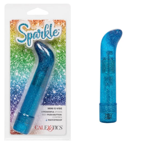 CalExotics Sparkle Mini G Vibe Blue