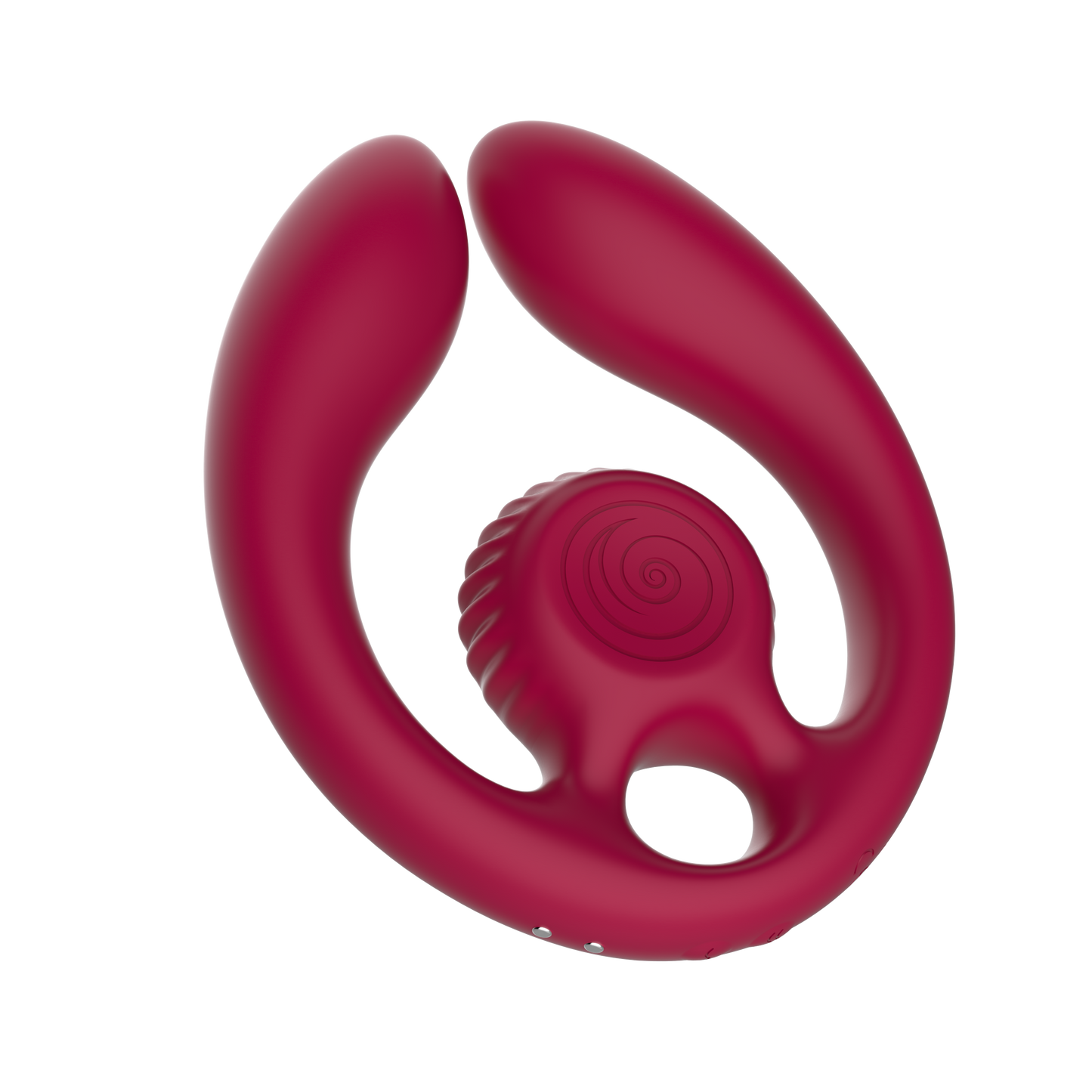 SVibe Snail GIZI Duo Couples Stimulator - Burgundy