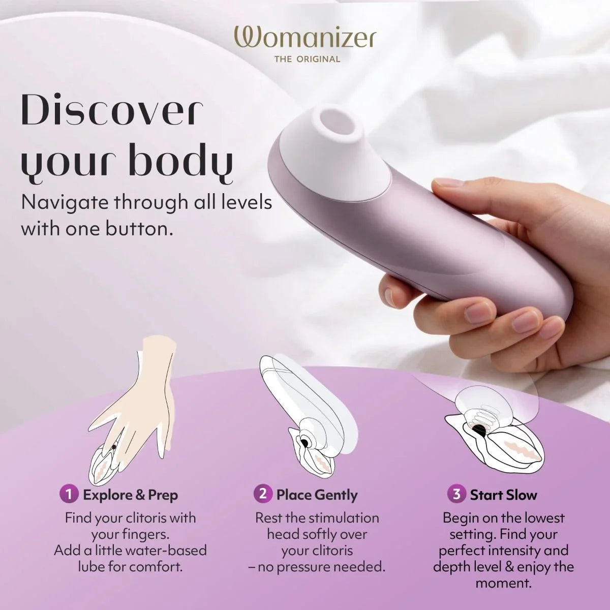 Womanizer Pro Pleasure Air Clitoral Stimulator