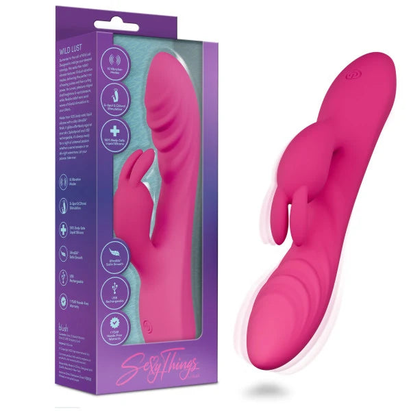 Blush Sexy Things Wild Lust Rabbit Vibrator