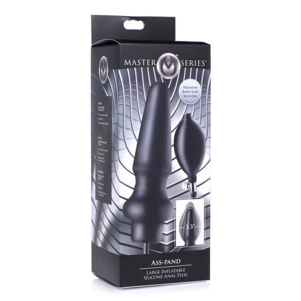 Ass-Pand Large Inflatable Silicone Plug