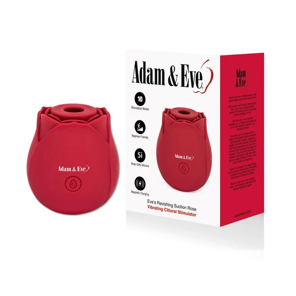 Adam & Eve Eve's Ravishing Suction Rose Clitoral Stimulator