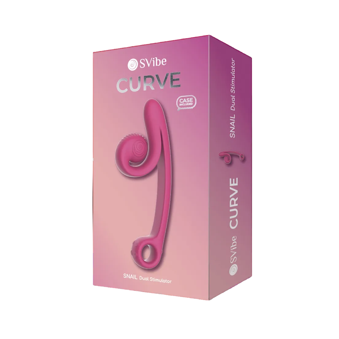 SVibe Snail CURVE Dual-Stimulation Vibrator 