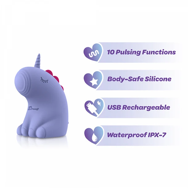 Dreamii Pulse Pulsing Unicorn Mini Vibrator