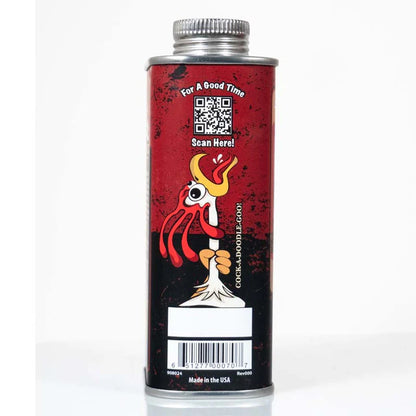 Cock Oil water-based lubricant 9 oz metal can with inner plastic liner