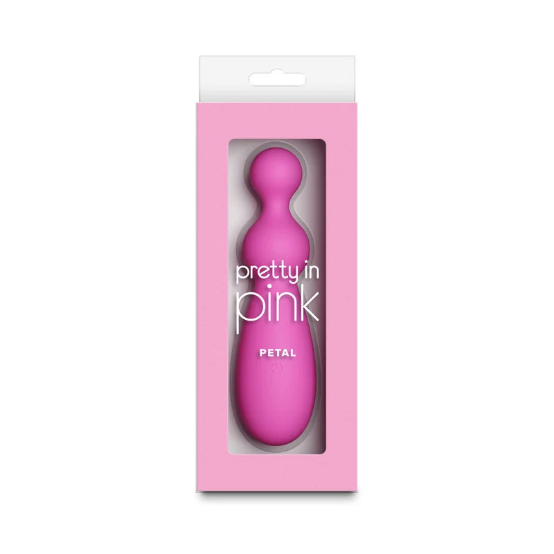 Pretty in Pink Petal Beaded Vibrator
