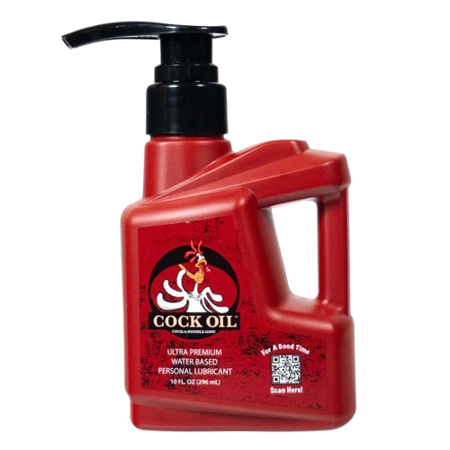 Cock Oil water-based lubricant 10 oz pump bottle for everyday use