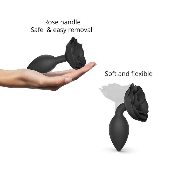 Love to Love Open Roses Silicone Butt Plug
