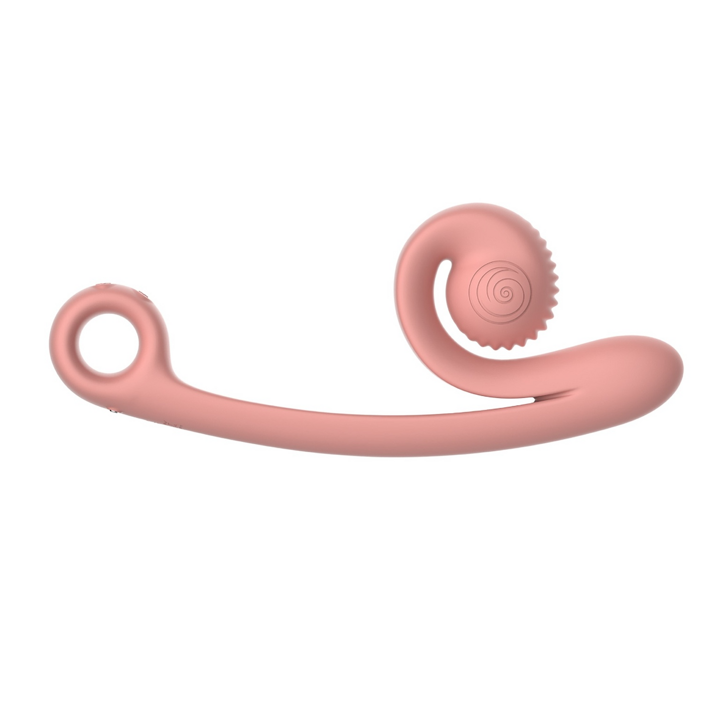 SVibe Snail CURVE Dual-Stimulation Vibrator -  Peachy Pink