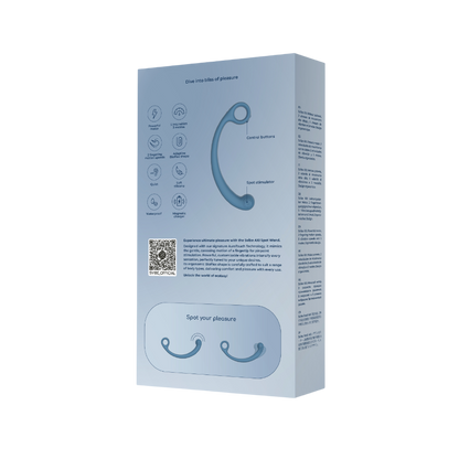 SVibe Snail AXI Spot Wand Point Stimulator - Blue Lagoon