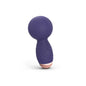 Love to Love Itsy Bitsy Mini Wand Vibrator- Midnight Indigo