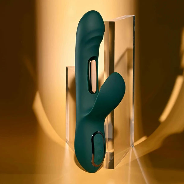 Evolved Heart of Gold Dual-Stimulation Vibrator