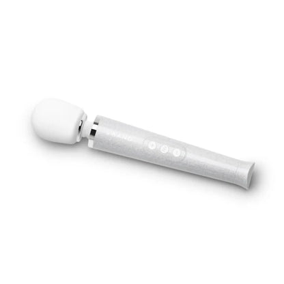 Petite wand vibrator with rainbow nail polish and body gel