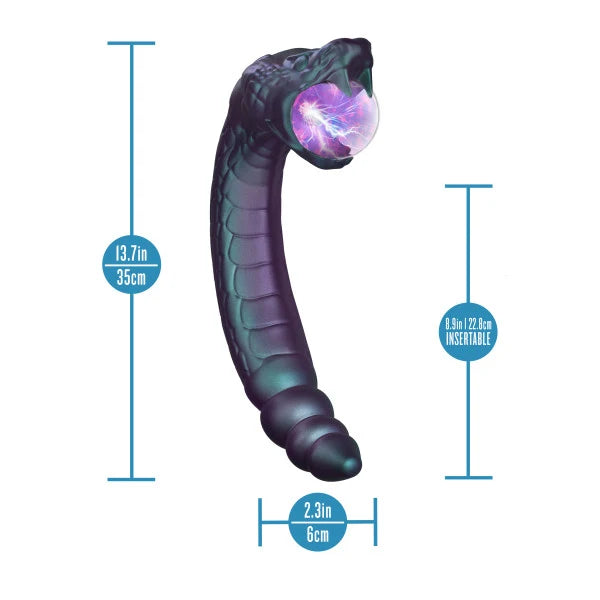 Temptasia Rattle Snake Dual-Motor Pulse Vibrator