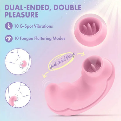Play With Me Pout & Play Dual-Ended Vibrator