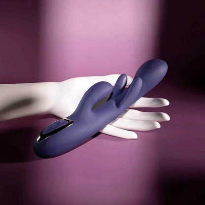 Evolved Bow Down Come-Hither Dual-Stimulation Vibrator