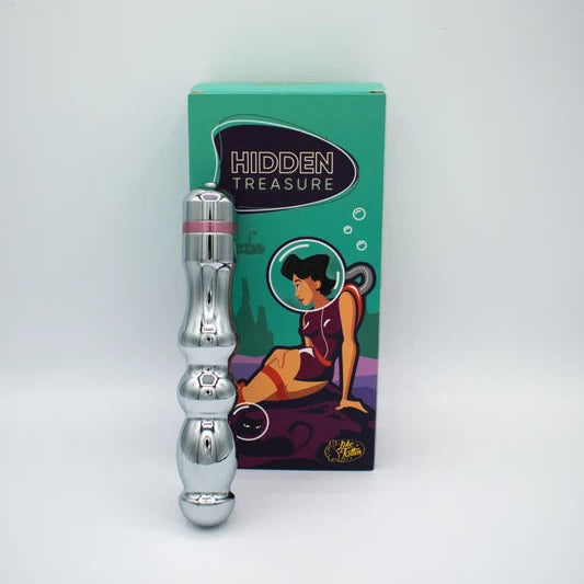 Hidden Treasure Metal G-Spot, P-Spot & Clitoral Vibrator