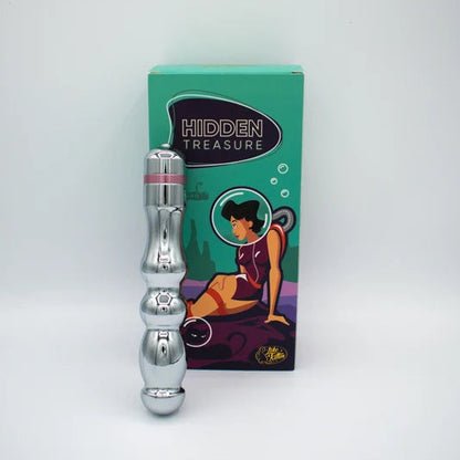 Hidden Treasure Metal G-Spot, P-Spot & Clitoral Vibrator