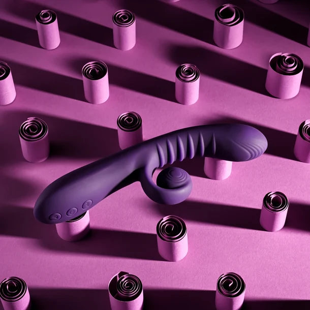 Playboy Curlicue Dual-Motor Rabbit Vibrator