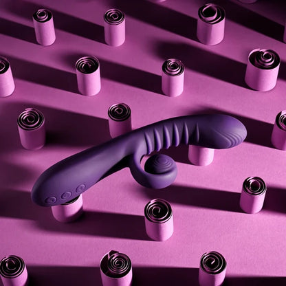 Playboy Curlicue Dual-Motor Rabbit Vibrator