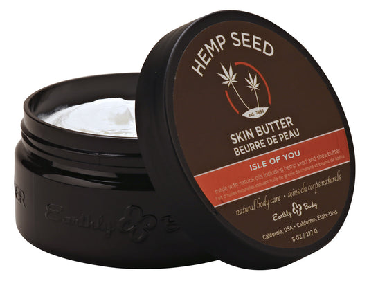 Earthly Body Hemp Seed Skin Butter – Isle of You - 8 oz / 227 g