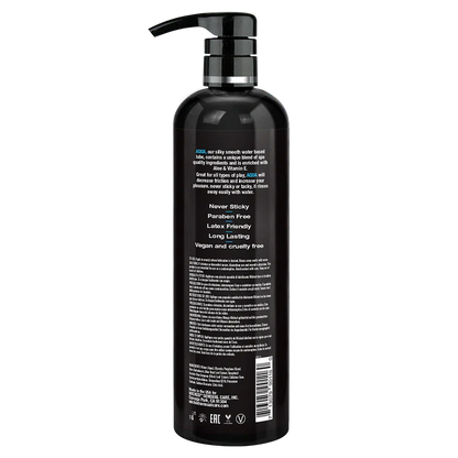 Wicked Aqua Water-Based Lubricant  - 8.5 oz / 16 oz