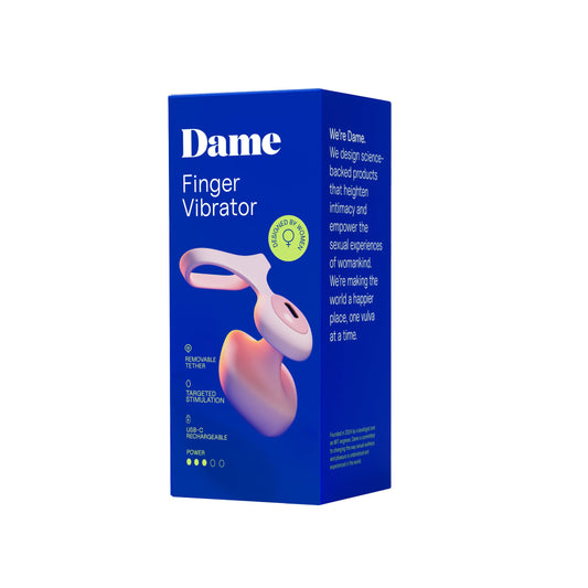 Dame Fin Quartz 2.0 USB-C Rechargeable Finger Vibrator