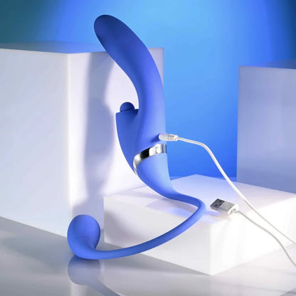 Evolved All In Triple-Motor Thrusting Vibrator