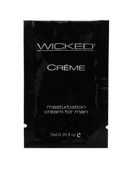 Creme Masturbation Cream sachets oil-based intimate lubricant 20 pack