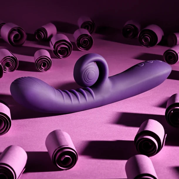 Playboy Curlicue Dual-Motor Rabbit Vibrator