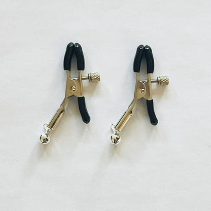 Adjustable Nipple Clamps with Rubber Tips – Stainless Steel