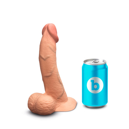 b-Vibe Slipskin Curvy 8-Inch Realistic Silicone Dildo