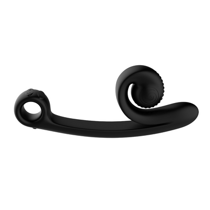 SVibe Snail CURVE Dual-Stimulation Vibrator - Black