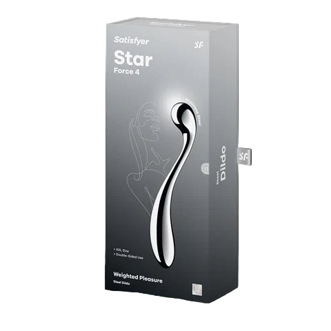 Satisfyer Star Force 4 XXL stainless steel spherical G-spot dildo