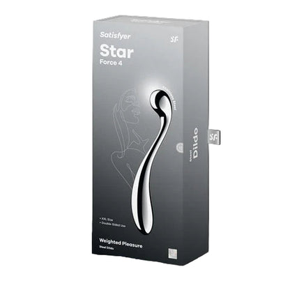 Satisfyer Star Force 4 XXL stainless steel spherical G-spot dildo