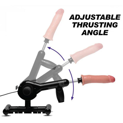 Pro-Bang thrusting sex machine with wireless remote and suction cup base