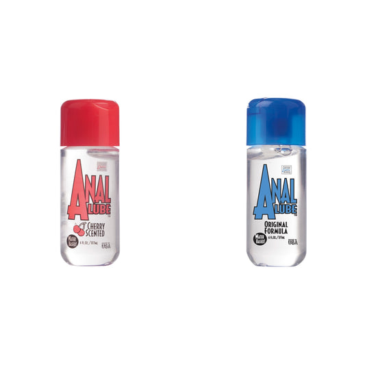 CalExotics Anal Lube 2-Pack – Original & Cherry Scented (2 x 6 oz)