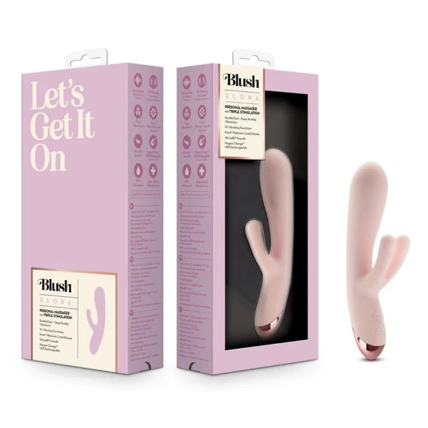 Blush Elora Triple-Stimulation Rabbit Vibrator