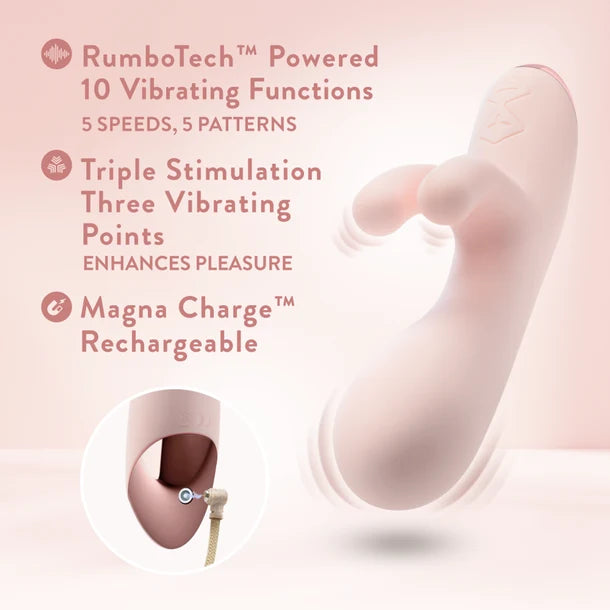 Blush Elora Triple-Stimulation Rabbit Vibrator