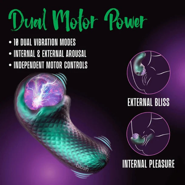 Temptasia Enchanted Serpent Dark Milleni Vibrator
