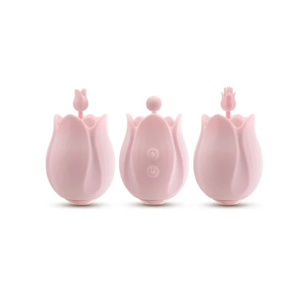 Play With Me Romantic Rose Clitoral & Nipple Massager