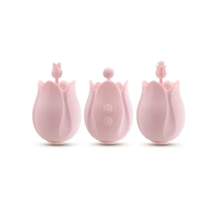 Play With Me Romantic Rose Clitoral & Nipple Massager