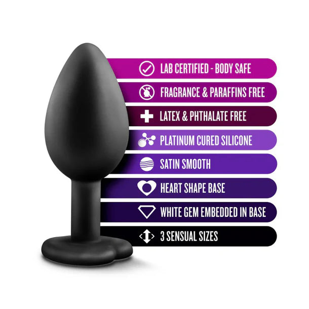 Luxe Bling Plugs Training Kit – 3 Sizes Silicone Set