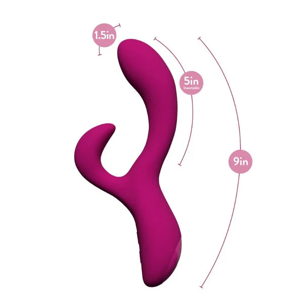 Blush Quinn Warming Rabbit Vibrator